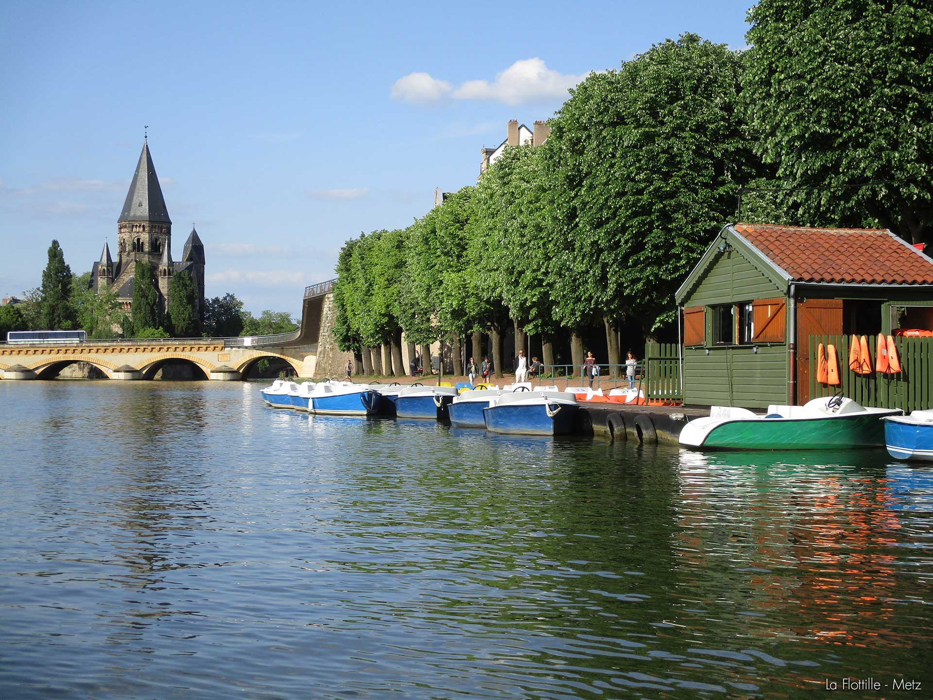 tour en bateau metz